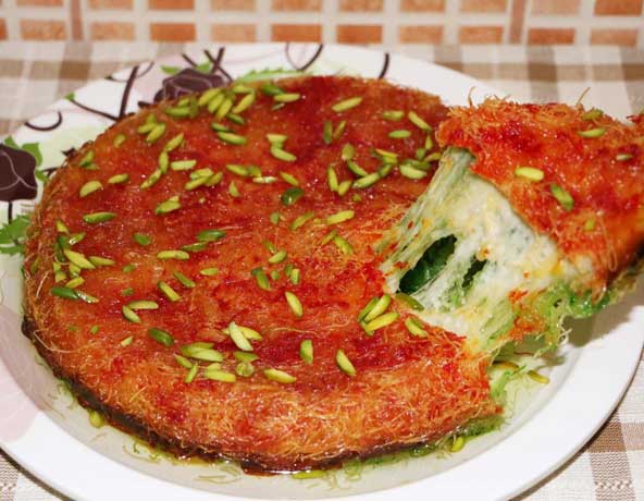 Some Knafeh could be welcomed at any time