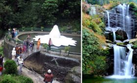 Chunnu Summer Falls and Rock Garden