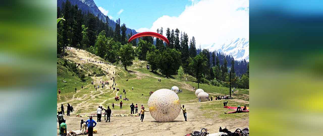 Best things to do in Manali - Zorbing