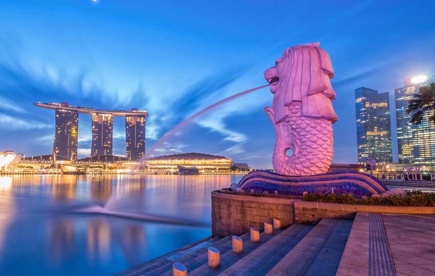 merlion park singapore