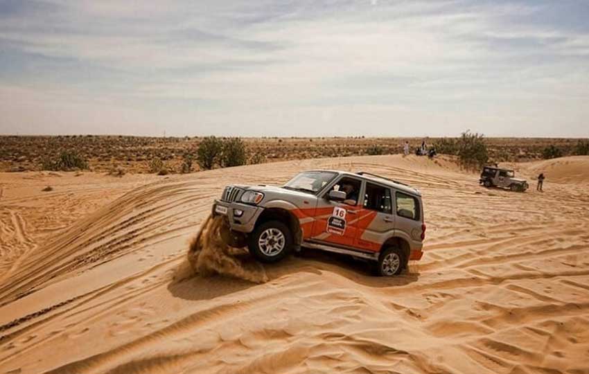 SUV Desert in rajasthan