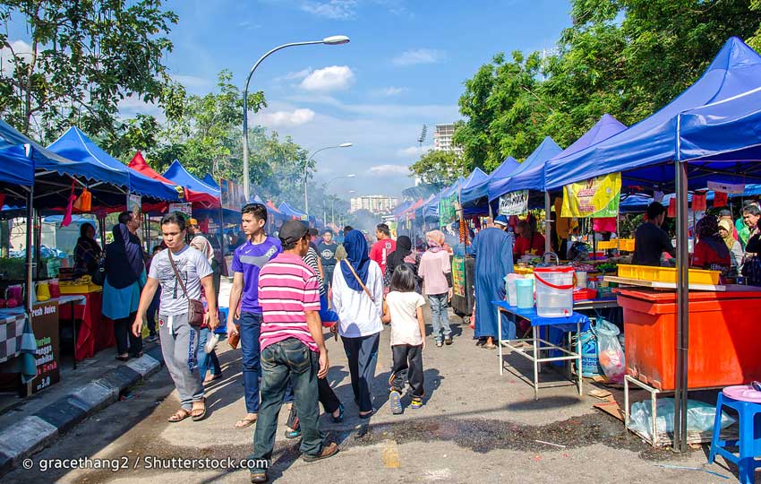 Ayer Hangat Market