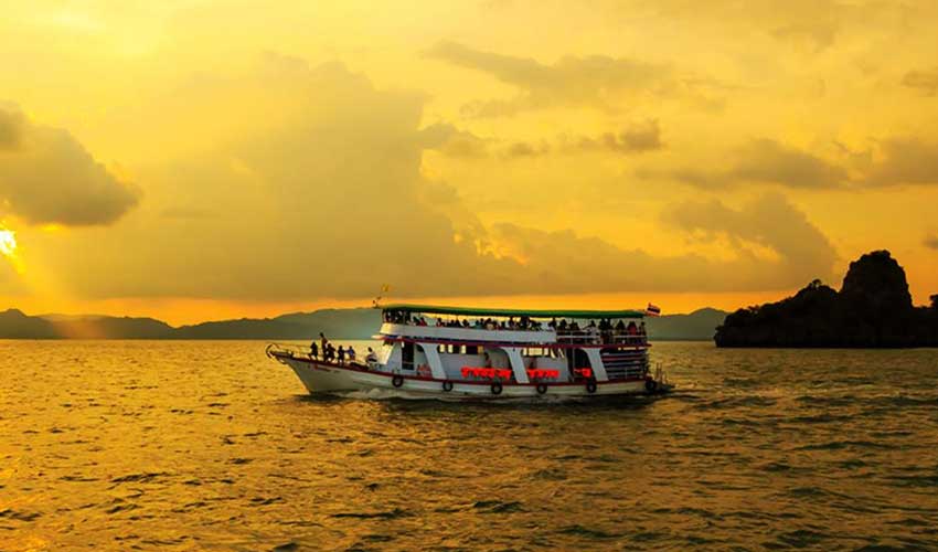 Sunset dinner cruise at Phang Nga Bay
