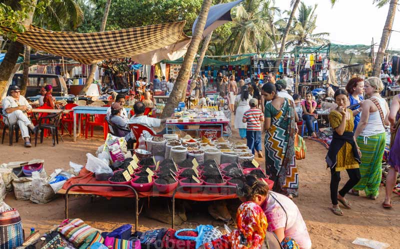 Places To Visit In North Goa - Anjuna Market Goa