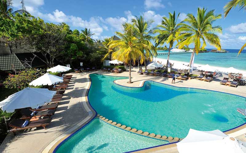Paradise island resort Maldives