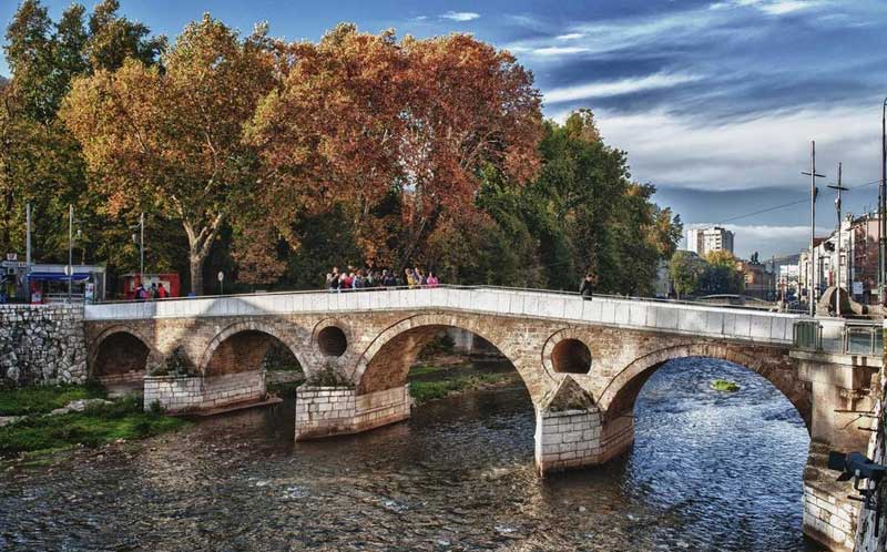 Latin Bridge In Sarajevo