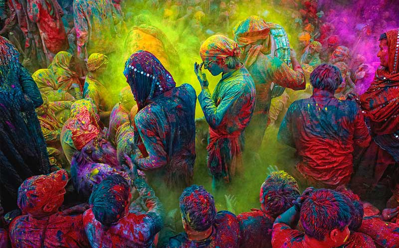 Places to Celebrate Holi In India "Mathura, Uttar Pradesh" 