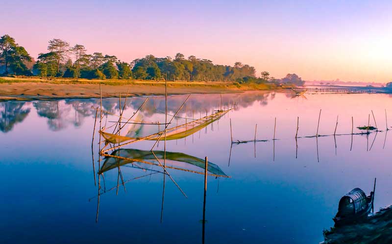 Tourist Places In Assam - Majuli Island