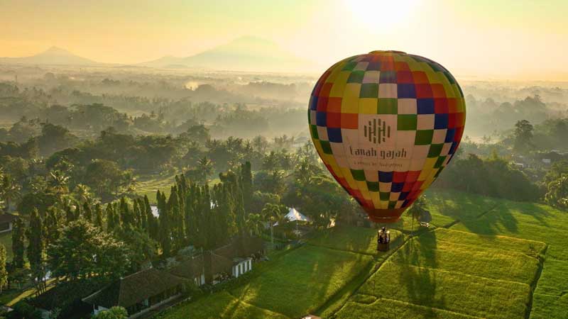 Hot Air Balloon Ride in Ubud