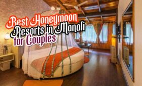 honeymoon bed decoration in manali resorts room