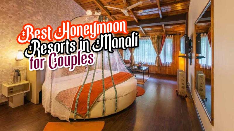 honeymoon bed decoration in manali resorts room