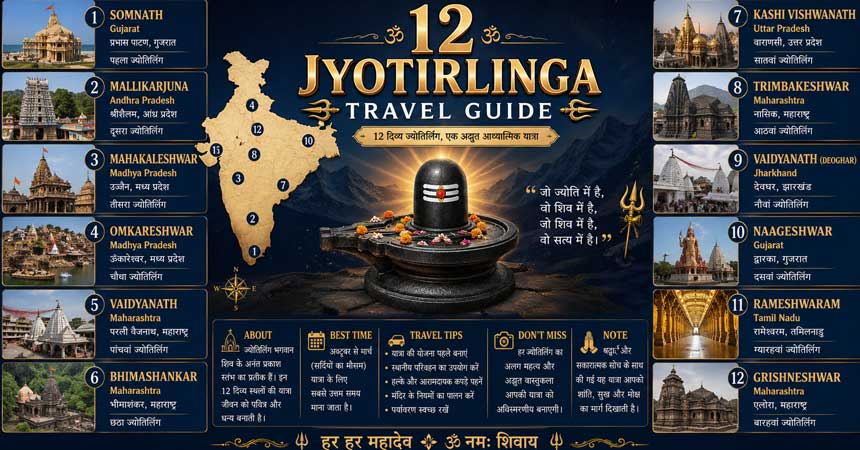 Jyotirlinga travel Guide