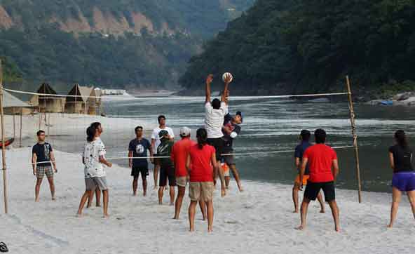 beach volleyball