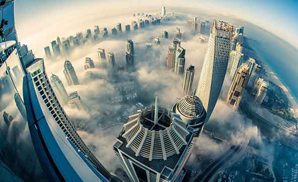 Bird Eye View of Dubai City Tour