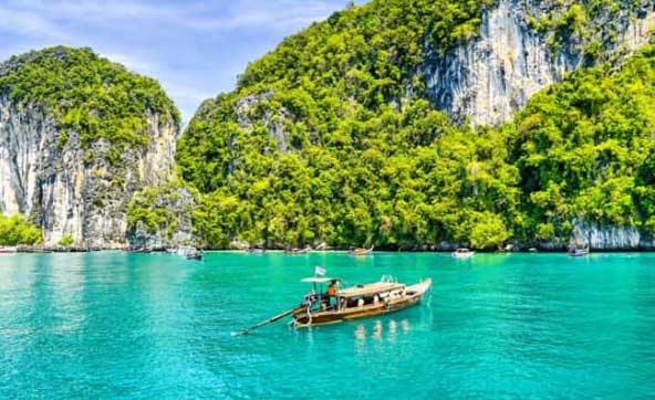 Boat at Phuket island