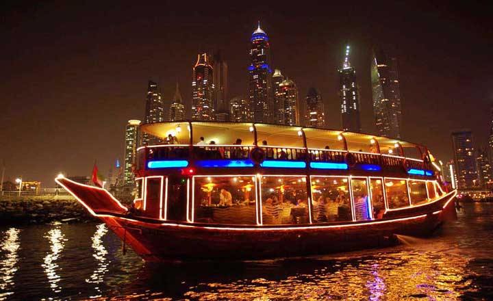 dhow cruise dinner Packages