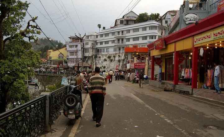 Mall Road mussoorie