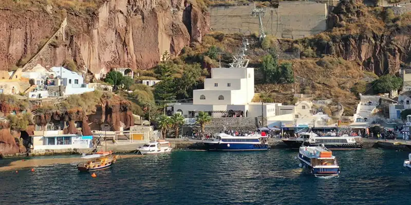 santorini port