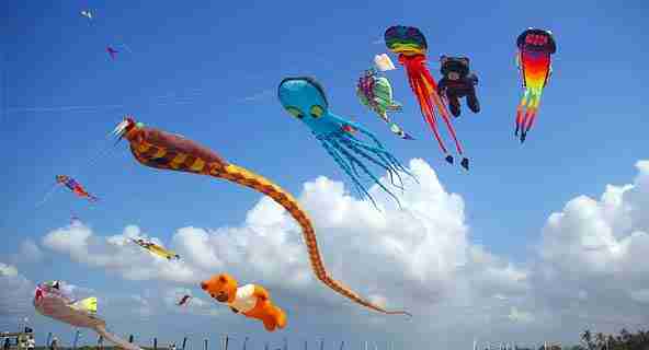 Bali Kite Festival, Sanur 