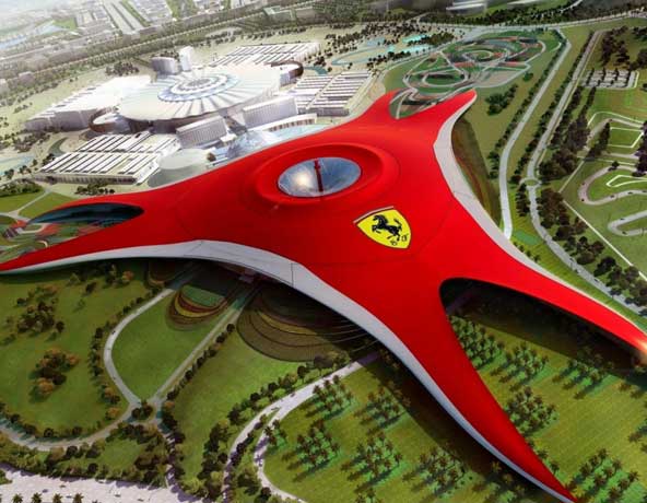 Witness the exciting Ferrari World