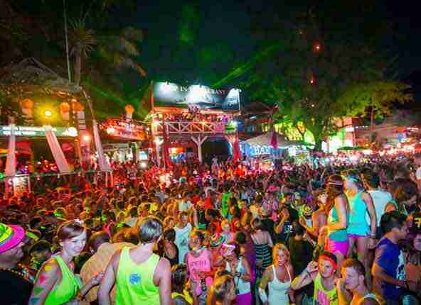 Full Moon Party at Haad Rin