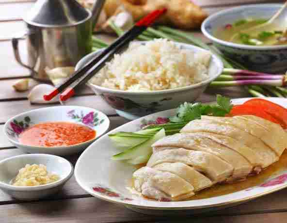 Hainanese Chicken Rice