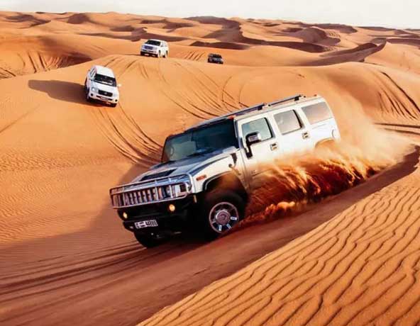 Enjoy Hummer Desert Safari