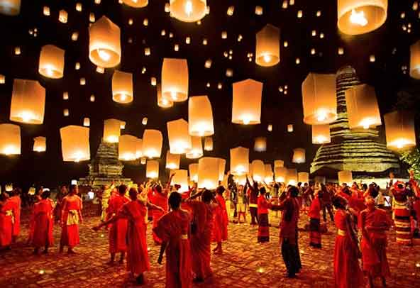 Lantern Festival (Yi Peng) Chiang Mai