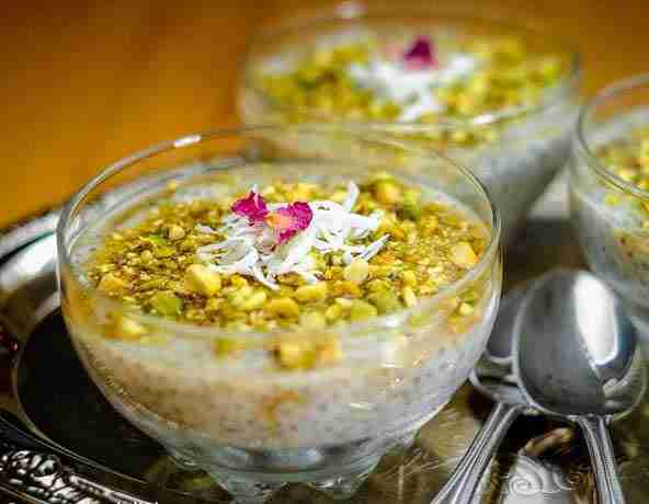 For the ones who have a sweet tooth, try Mahalabiya