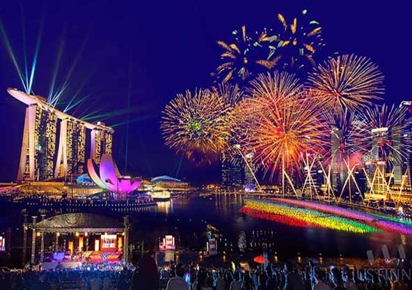 New Year celebration Singapore