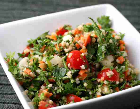 Enjoy the exotic Tabbouleh