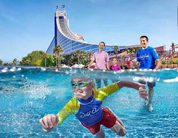 Have a fun day with your kids at Wild Wadi Water Park