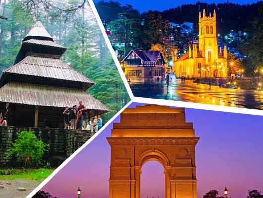 Shimla Manali Tour with Delhi Darshan