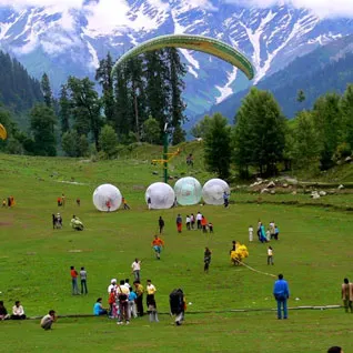 Zorbing in India